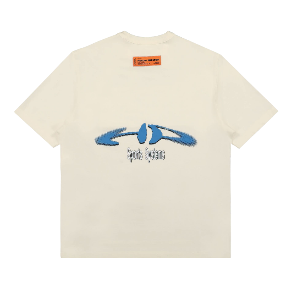 Heron Preston Printed S.T.F.U Beige Tee