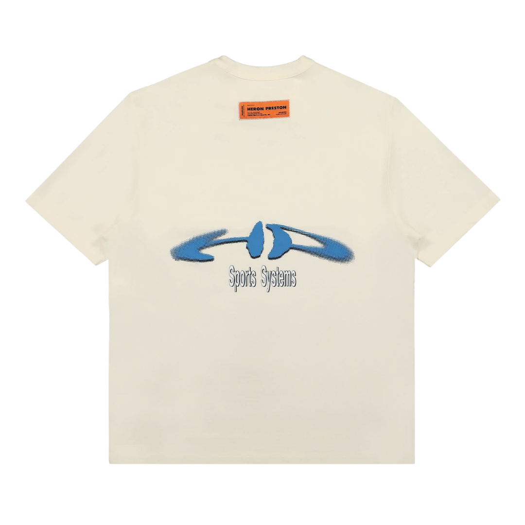 Heron Preston Printed S.T.F.U Beige Tee