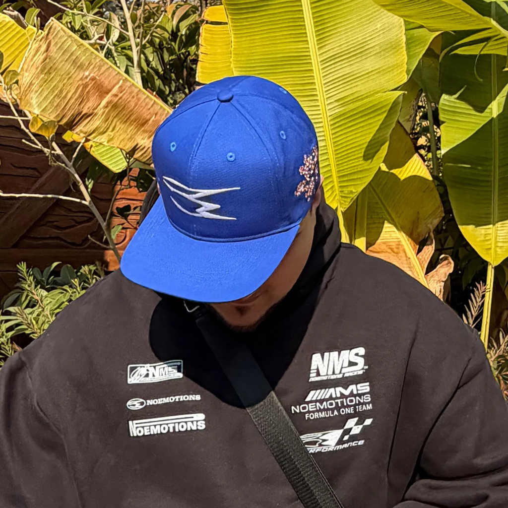 Noemotions Flower Hat Blue