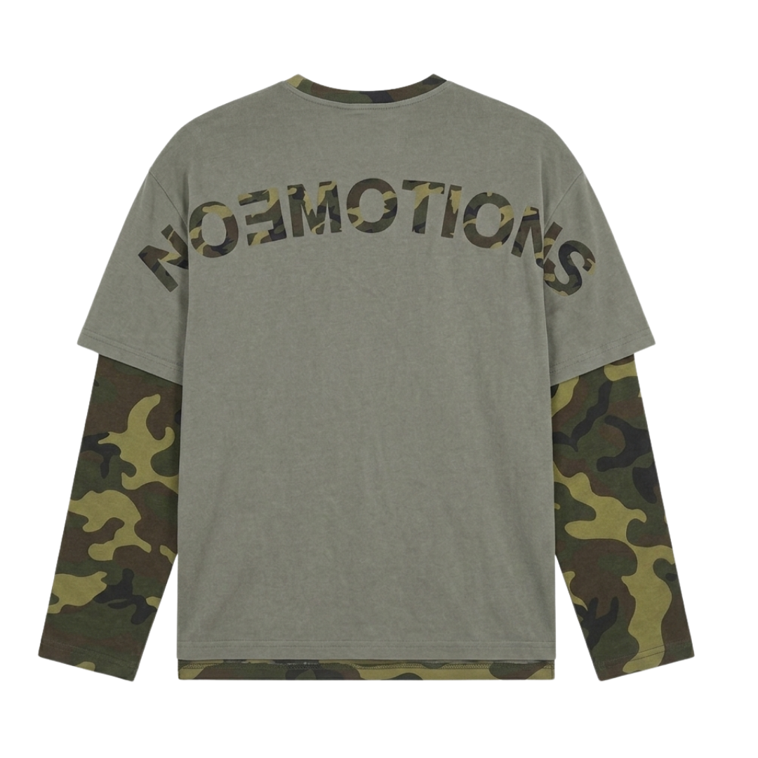 Noemotions Camo Dual Longsleeve