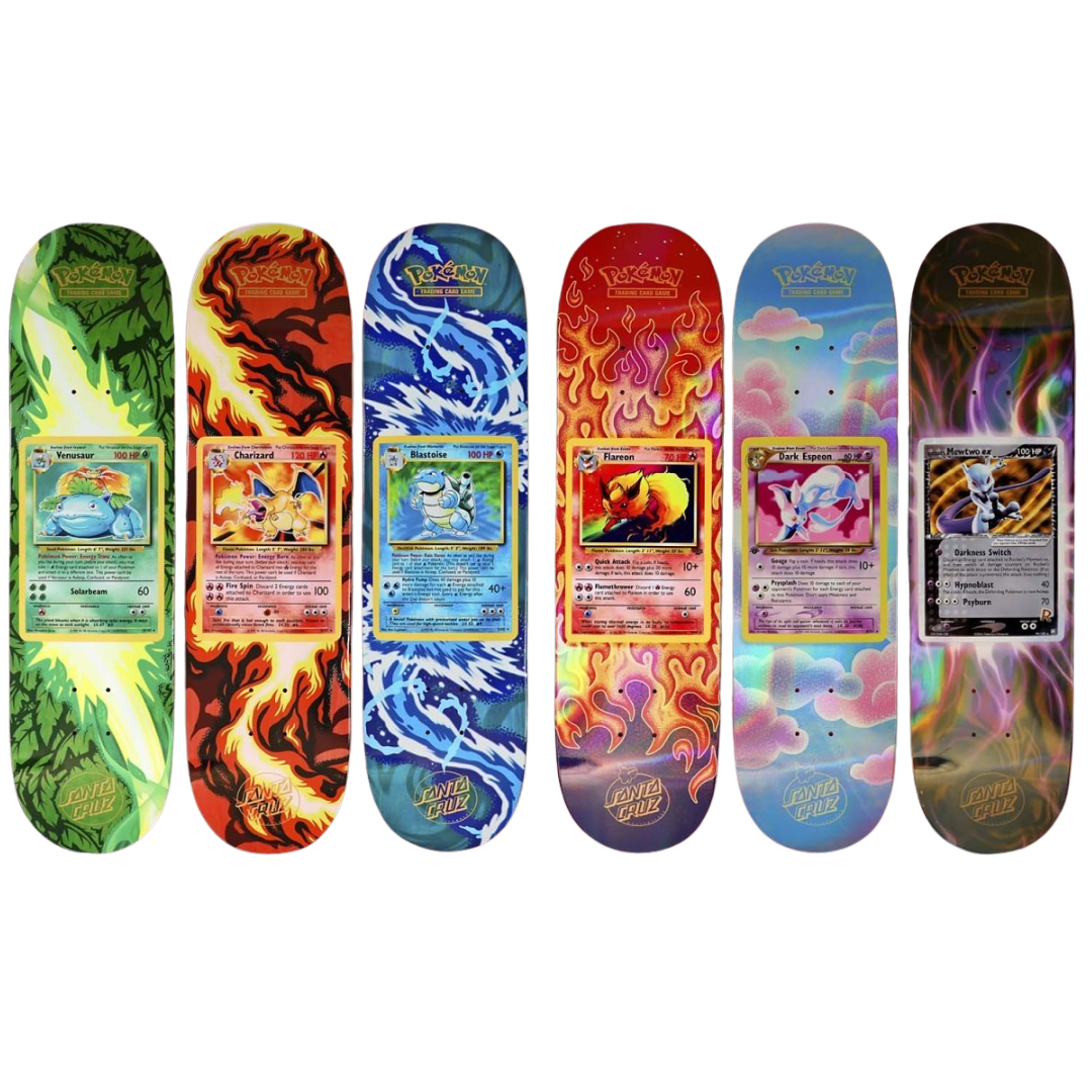 POKÉMON x Santa Cruz Blind Bag Skateboard Deck