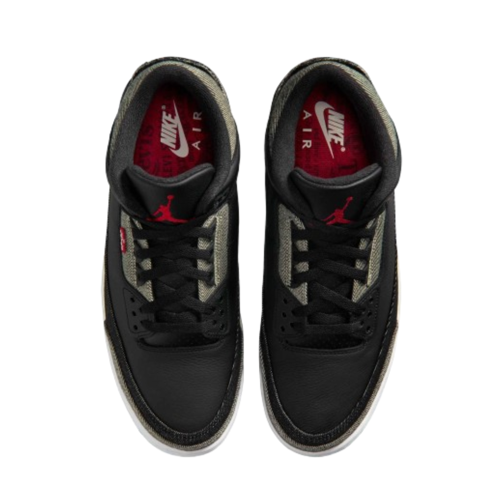 Jordan 3 Retro x Levi's Denim Black