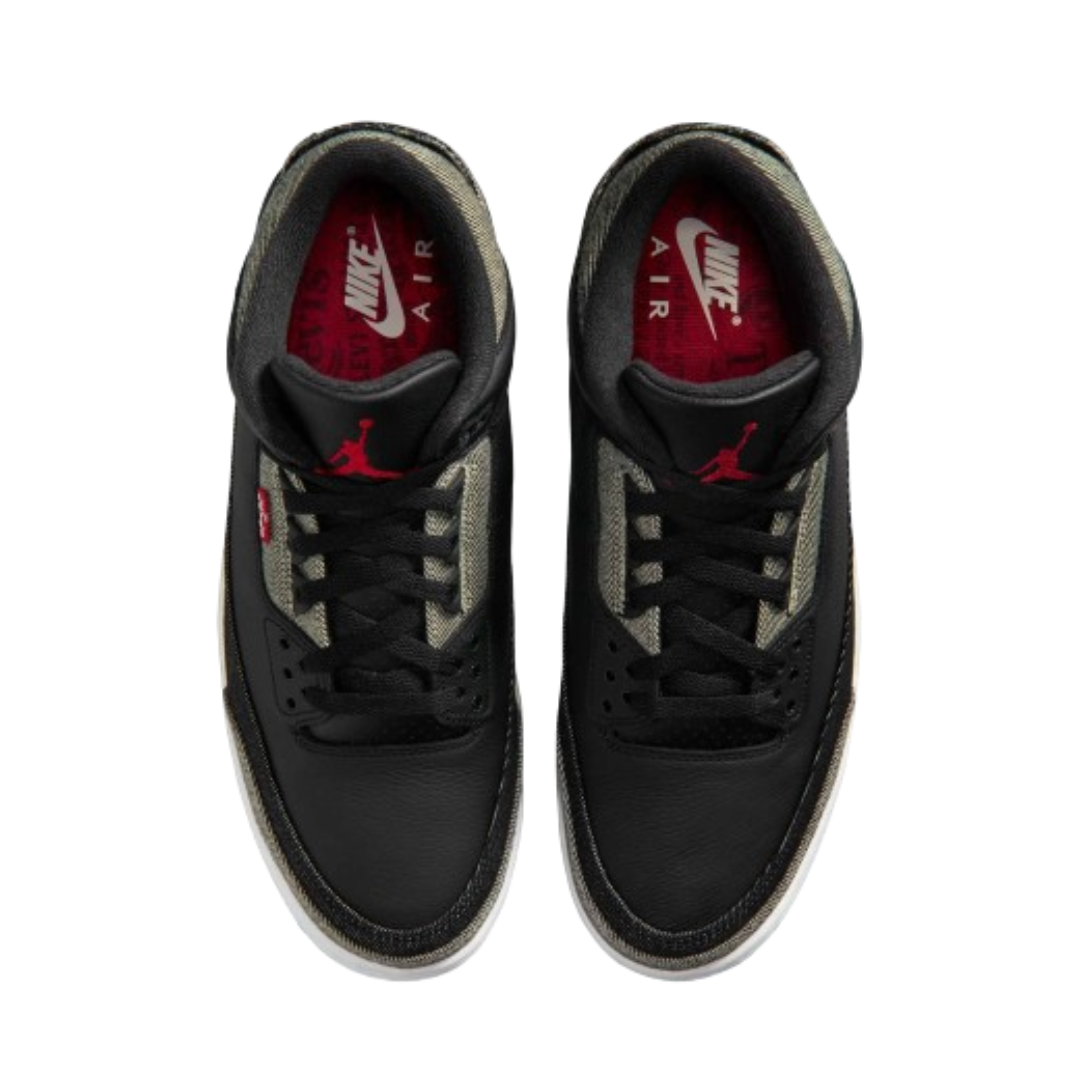 Jordan 3 Retro x Levi's Denim Black
