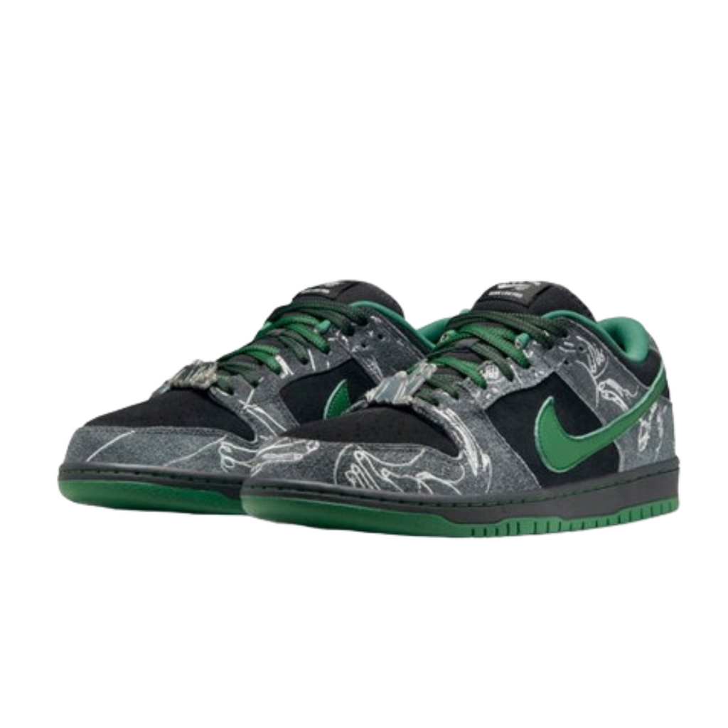 Nike Dunk Low SB There Anthracite Gorge Green