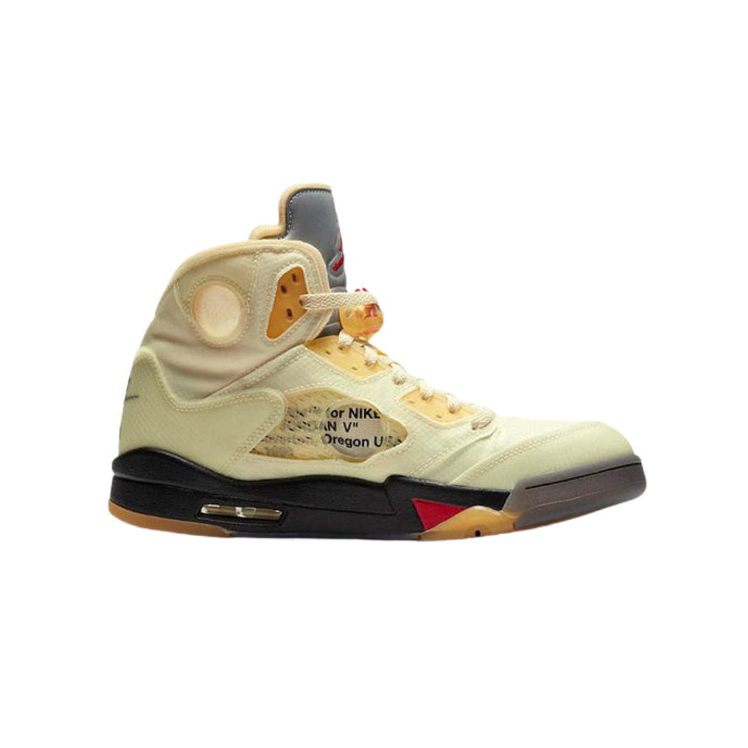 AIR JORDAN 5 X OFF-WHITE SP 'SAIL'