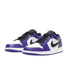 Jordan 1 Low Court Purple White