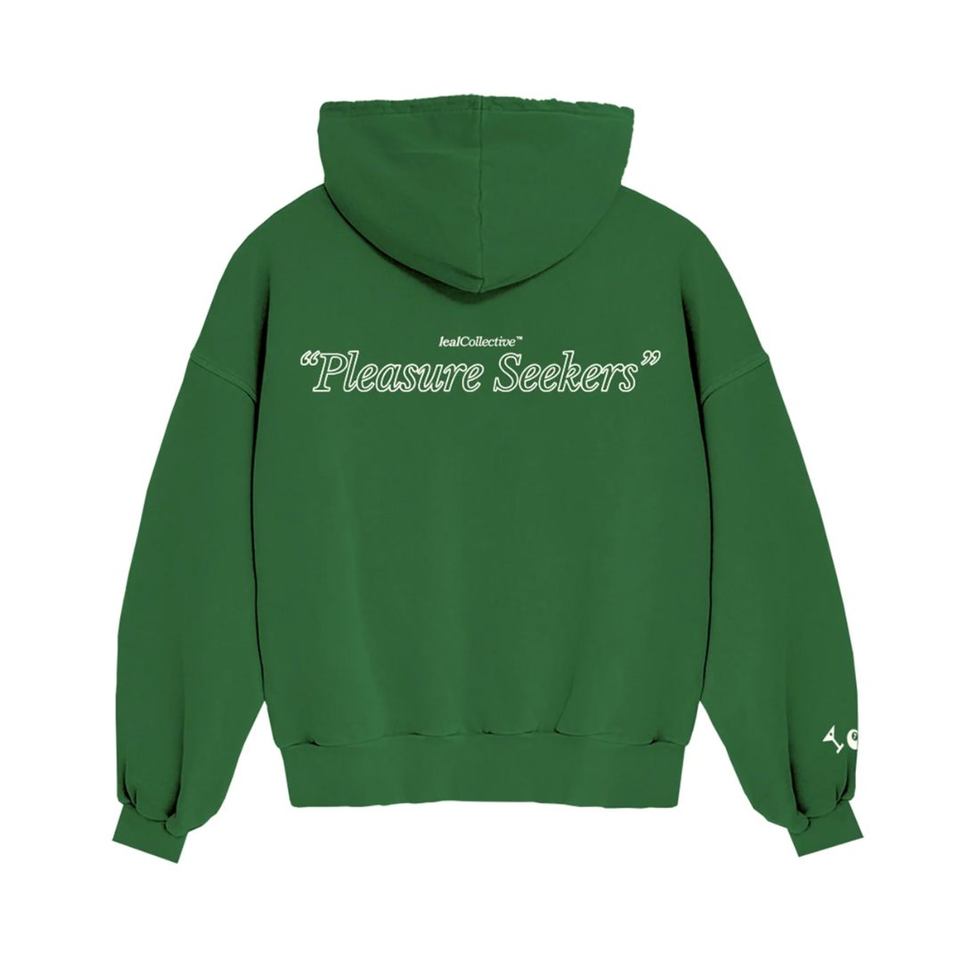 Leal Collective Pleasure Hoodie Emerald