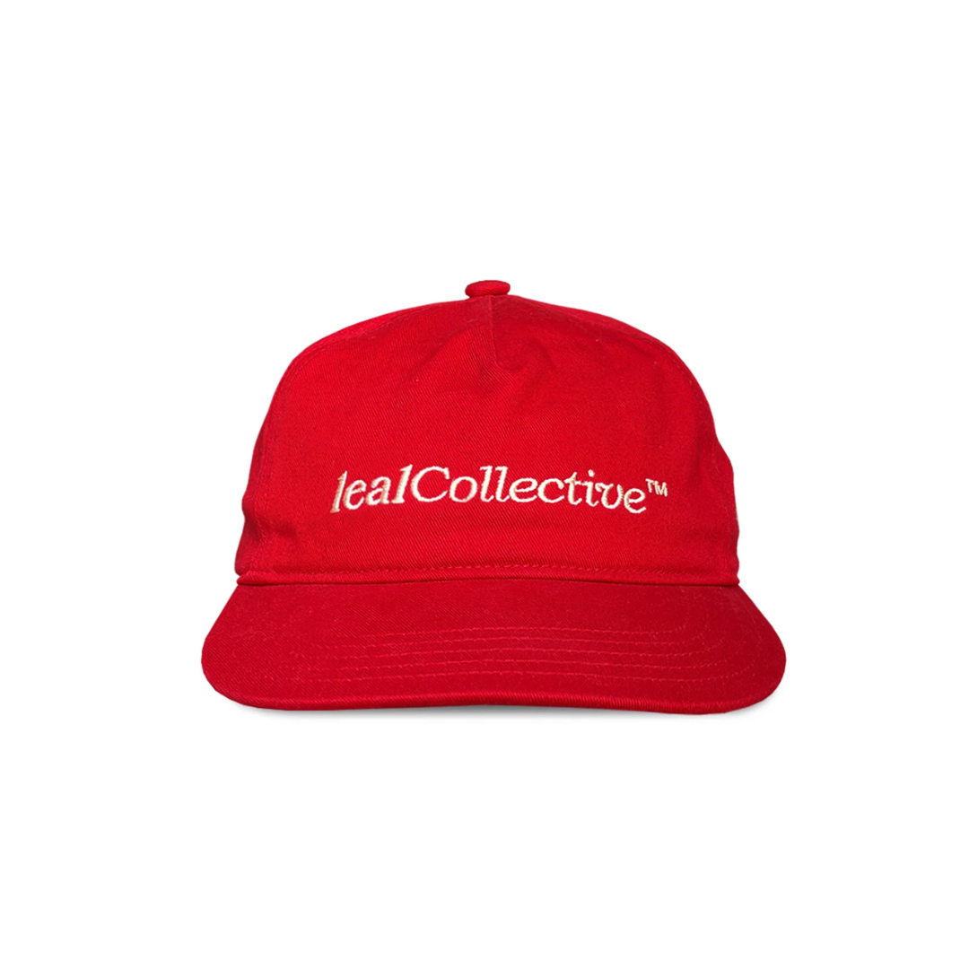 Leal Collective Icons 5-Panel Cap Rosso