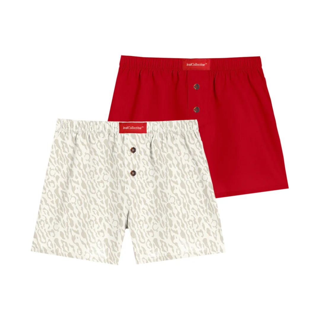 Leal Collective Icon Boxers x2 Pack