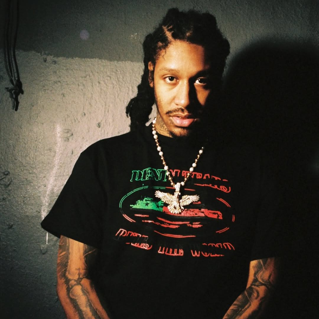 Corteiz x Denim Tears OG Alcatraz Tee Black