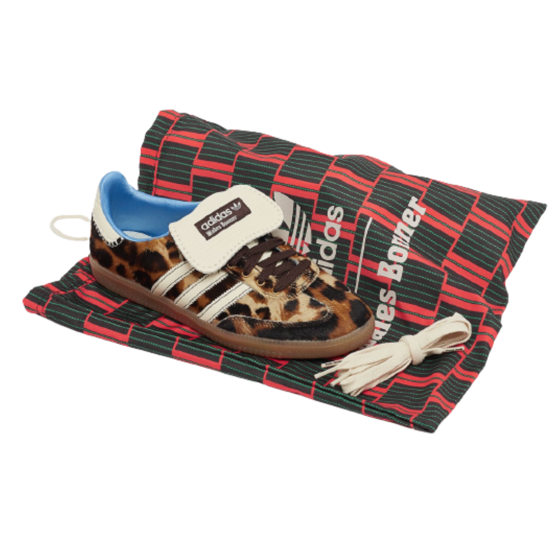 ADIDAS SAMBA PONY X WALES BONNER LEOPARD