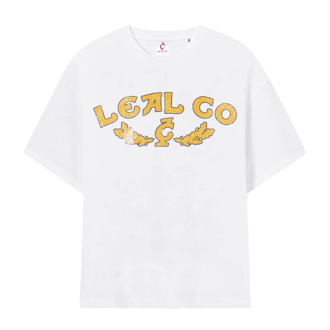 Leal Collective Dust Tee White