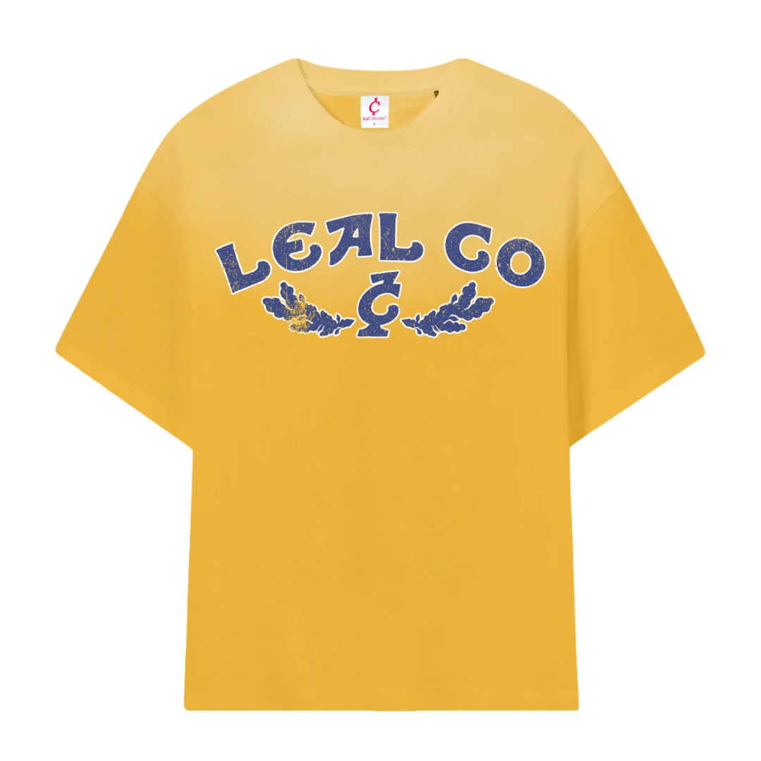 Leal Collective Dust Tee Yellow