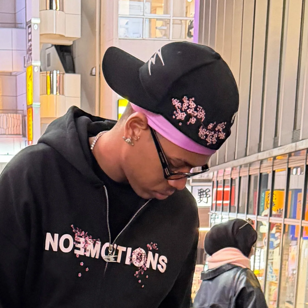 Noemotions Flower Hat Black