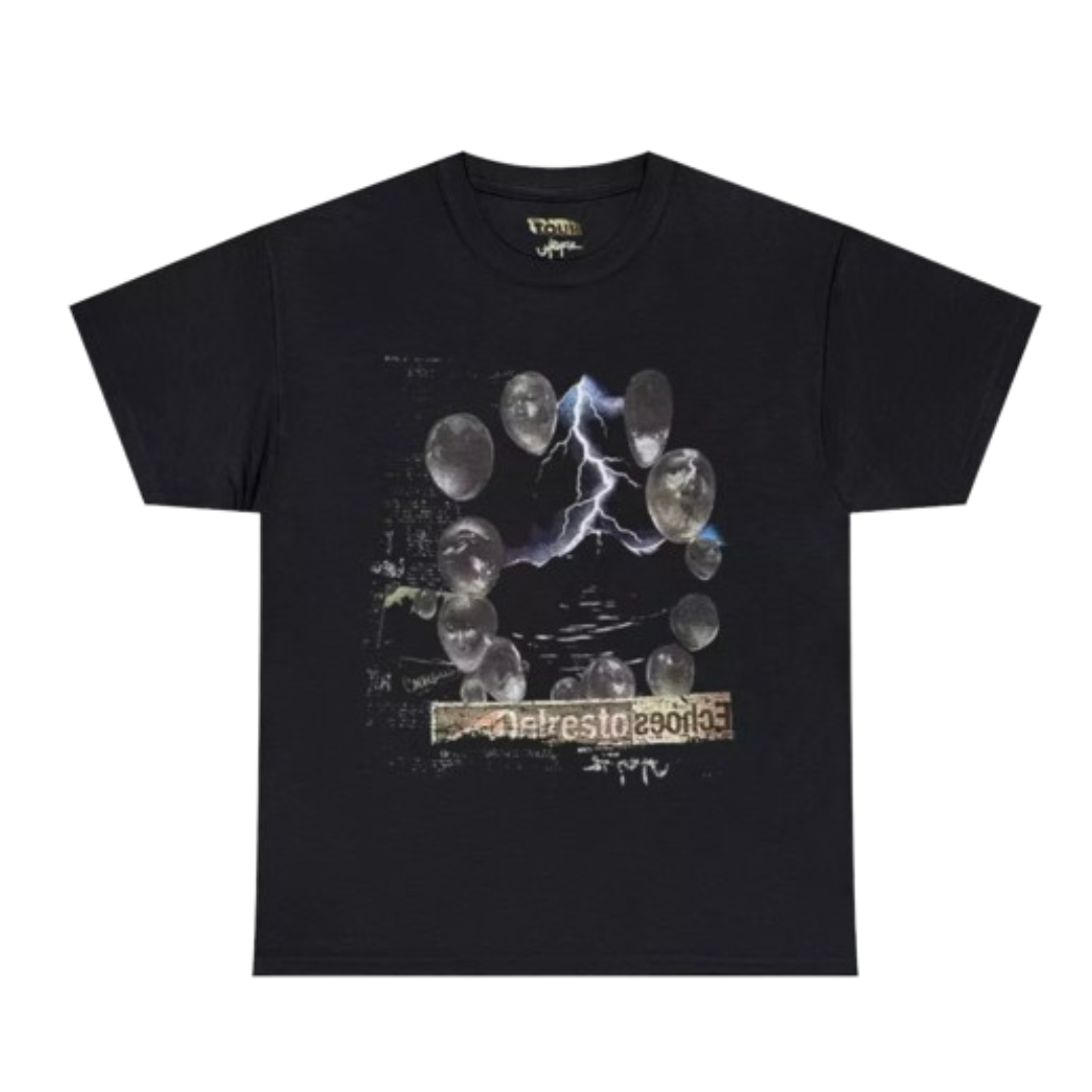 Travis Scott Utopia Echoes Circus Maximus Tee Black