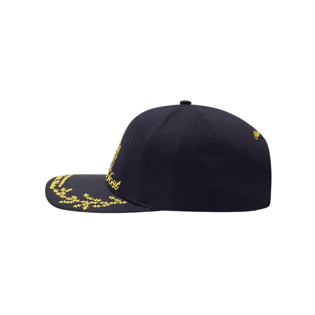Maison Host Crest Navy Cap