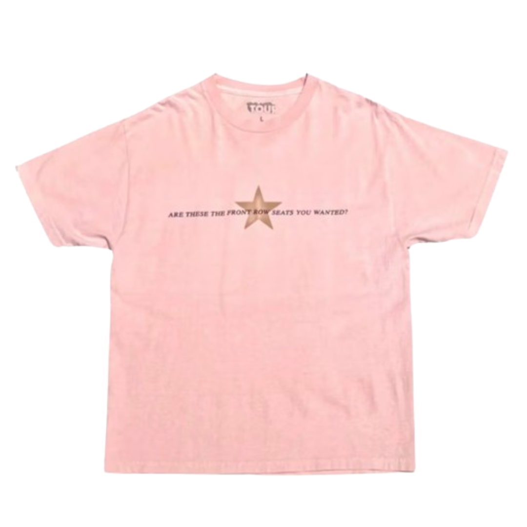 Travis Scott Utopia Circus Maximus Pink Star Tee