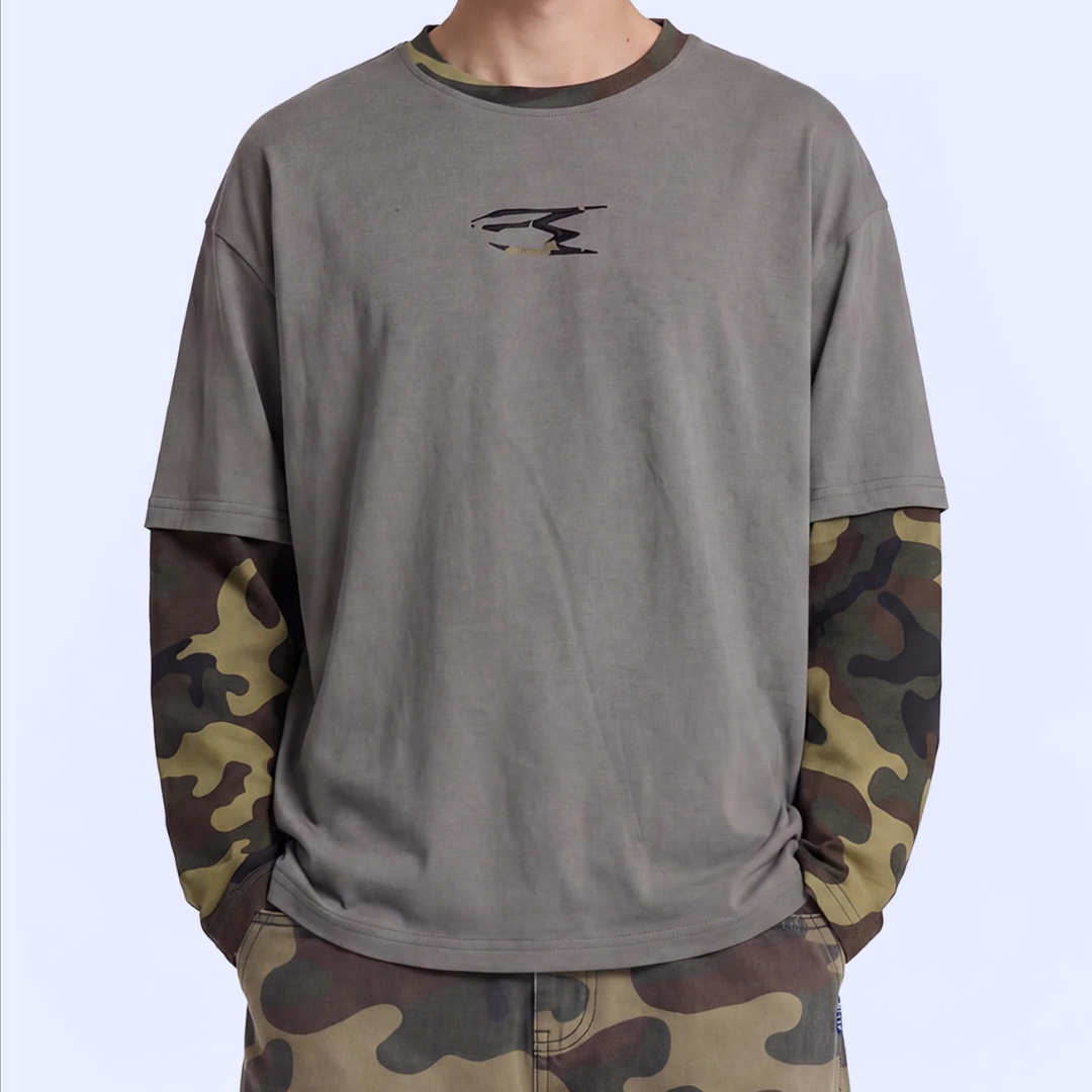 Noemotions Camo Dual Longsleeve