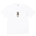 Supreme Prayer Card Box Logo Tee Blanca