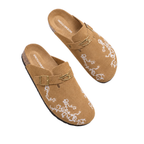 Noemotions Blossom Clogs Brown