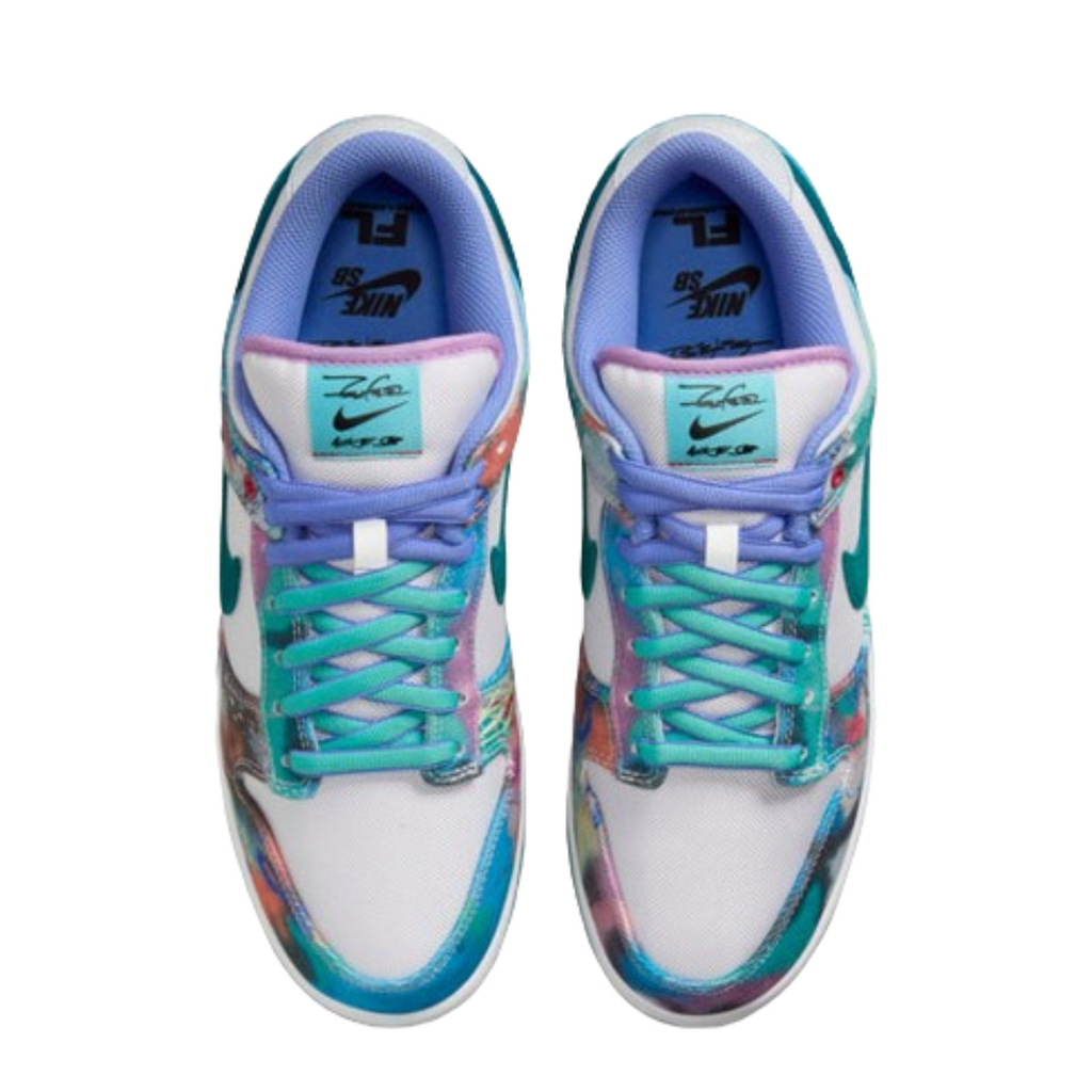 Nike Dunk Low SB x Futura Laboratories Bleached Aqua