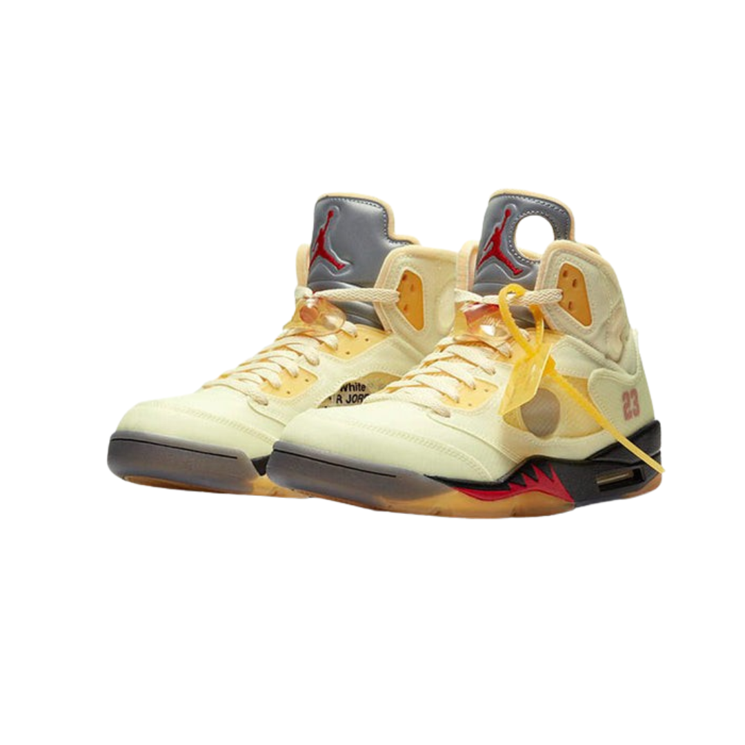 AIR JORDAN 5 X OFF-WHITE SP 'SAIL'