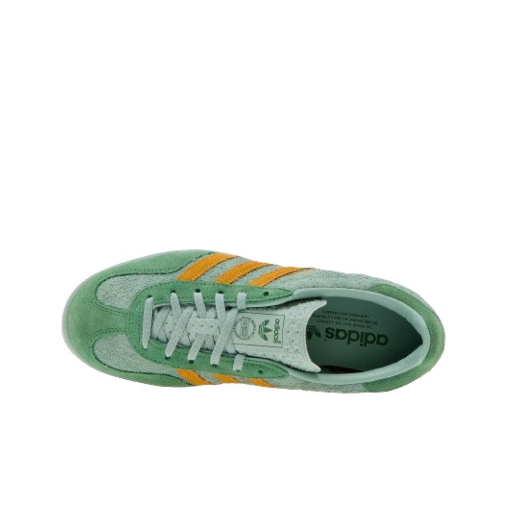 Adidas Gazelle Indoor Hazy Green Crew Yellow