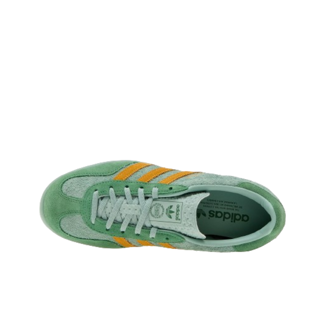 Adidas Gazelle Indoor Hazy Green Crew Yellow