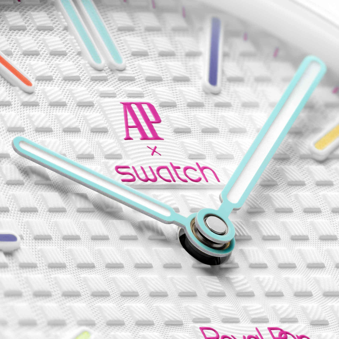 Audemars Piguet x Swatch Royal Pop Huit Blanc