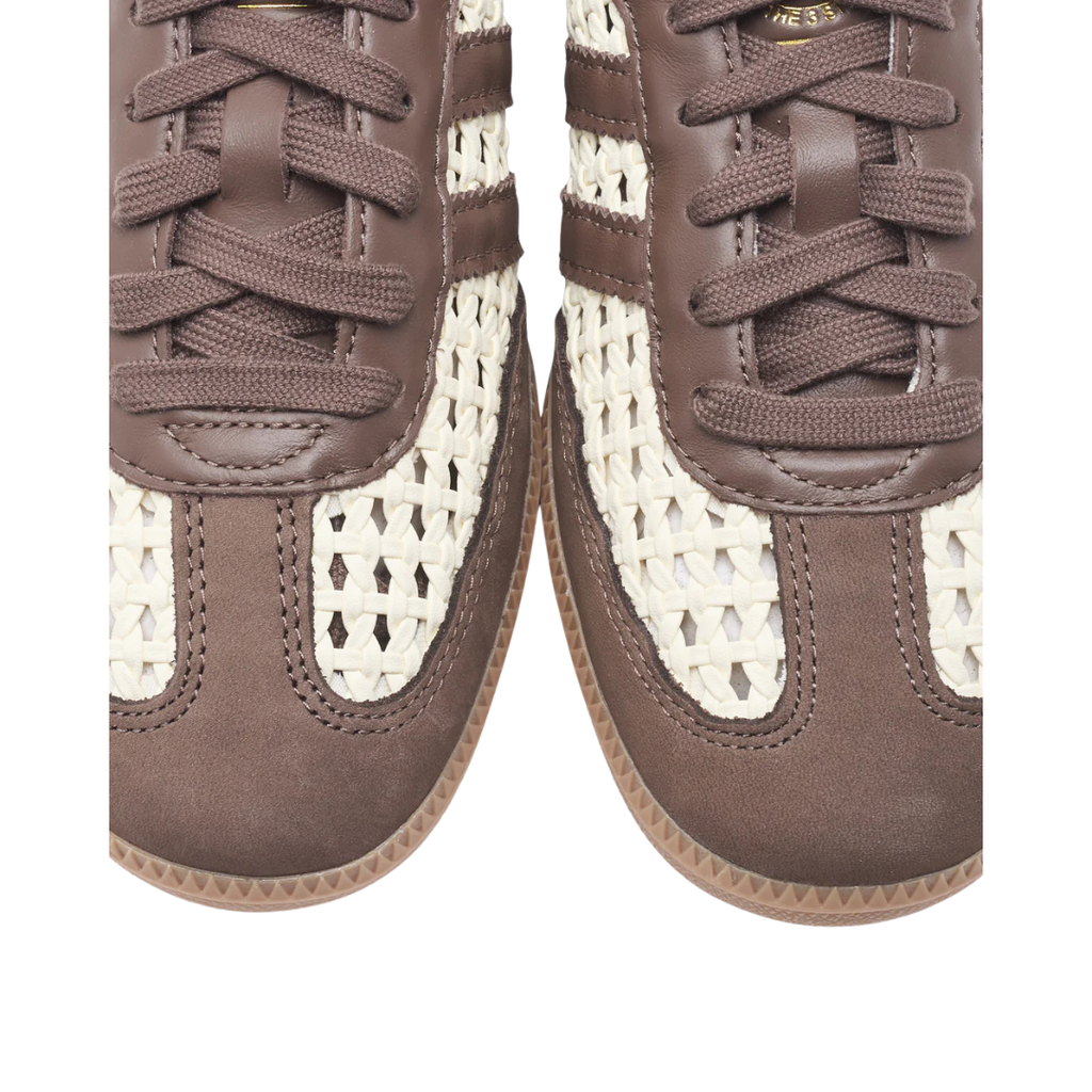 Adidas Samba OG Basketweave Cream White Earth Strata