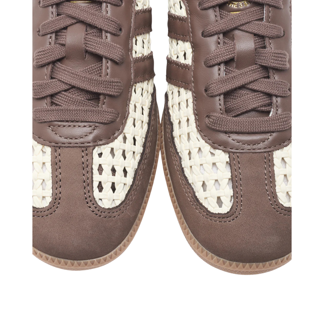 Adidas Samba OG Basketweave Cream White Earth Strata