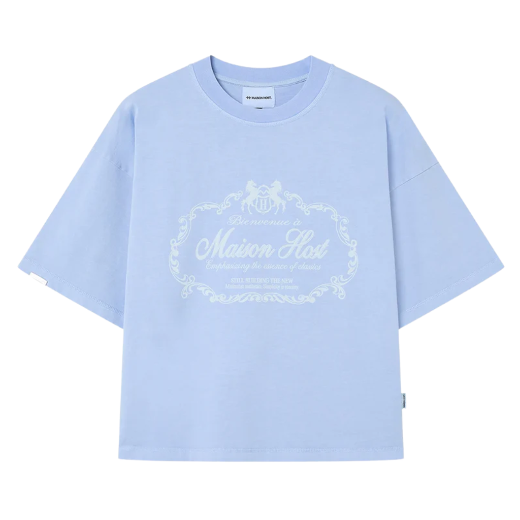 Maison Host Bienvenue Blue Tee