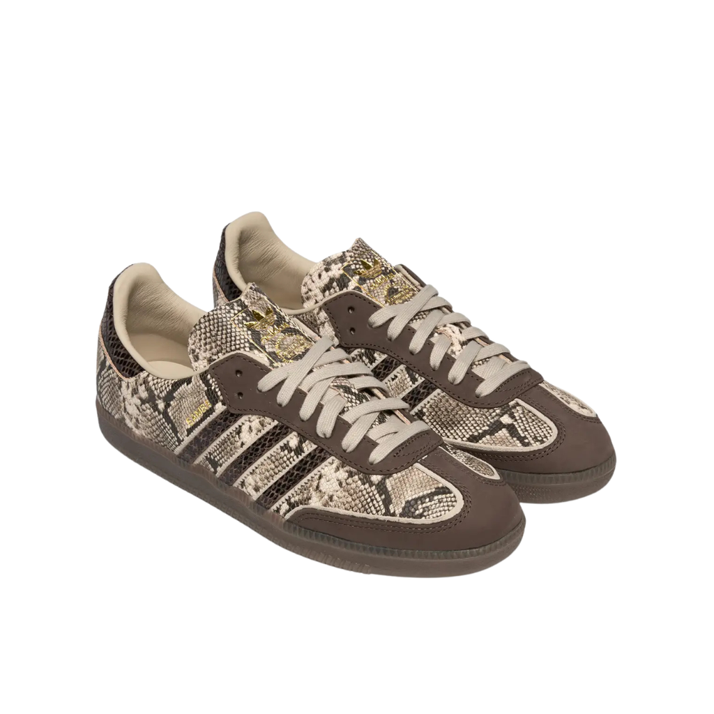 Adidas Samba OG Brown Khaki Snakeskin