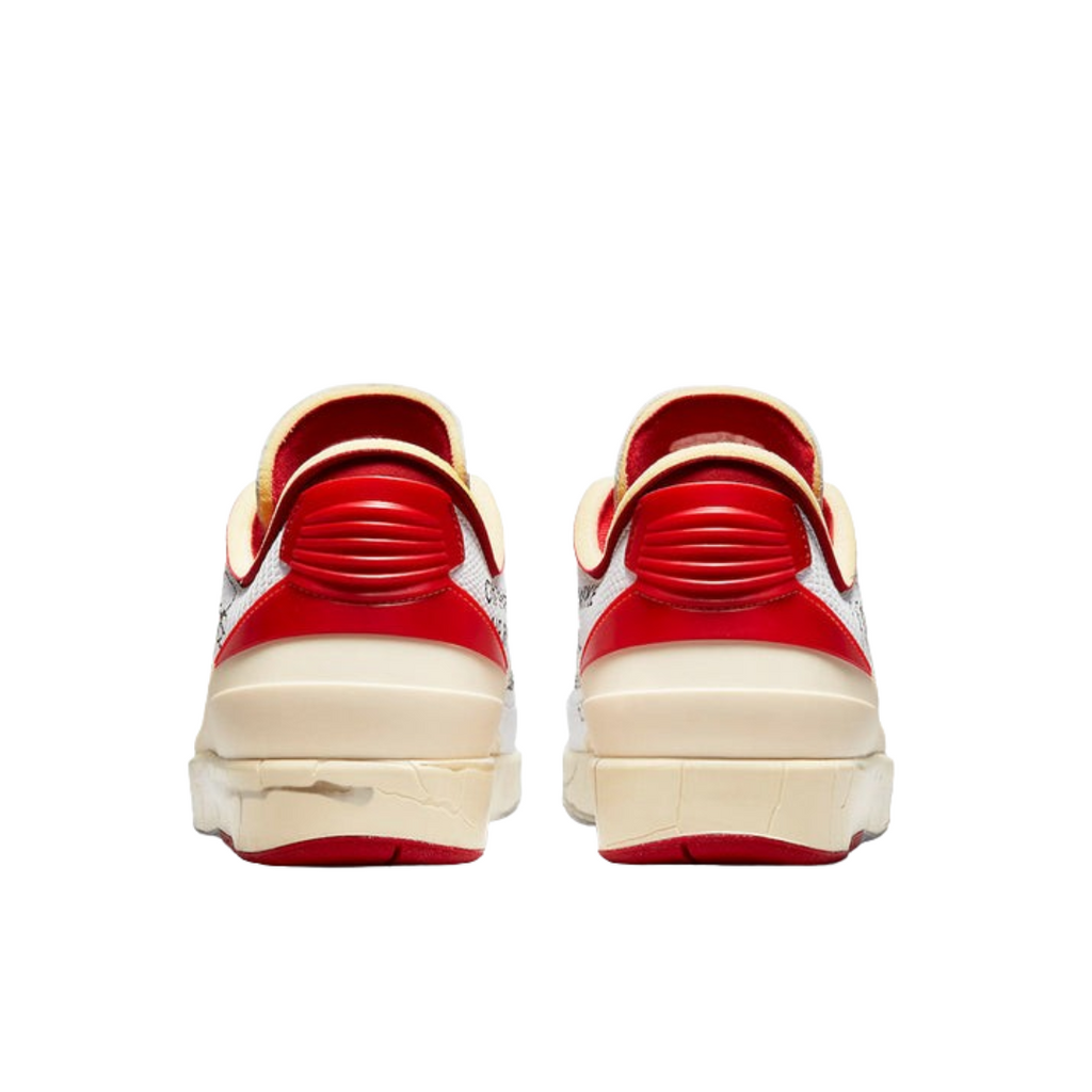Jordan 2 Retro Low Off White Varsity Red