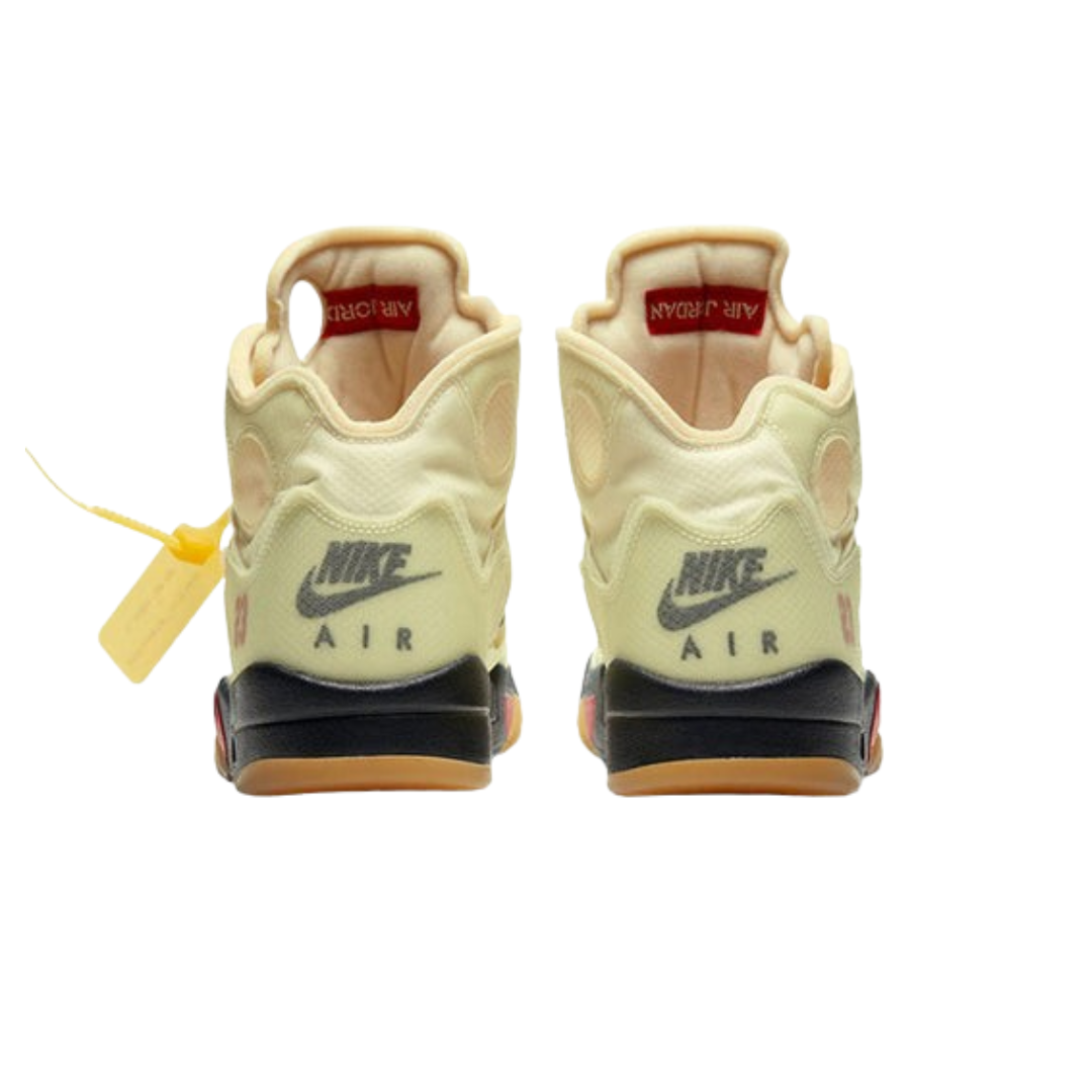 AIR JORDAN 5 X OFF-WHITE SP 'SAIL'