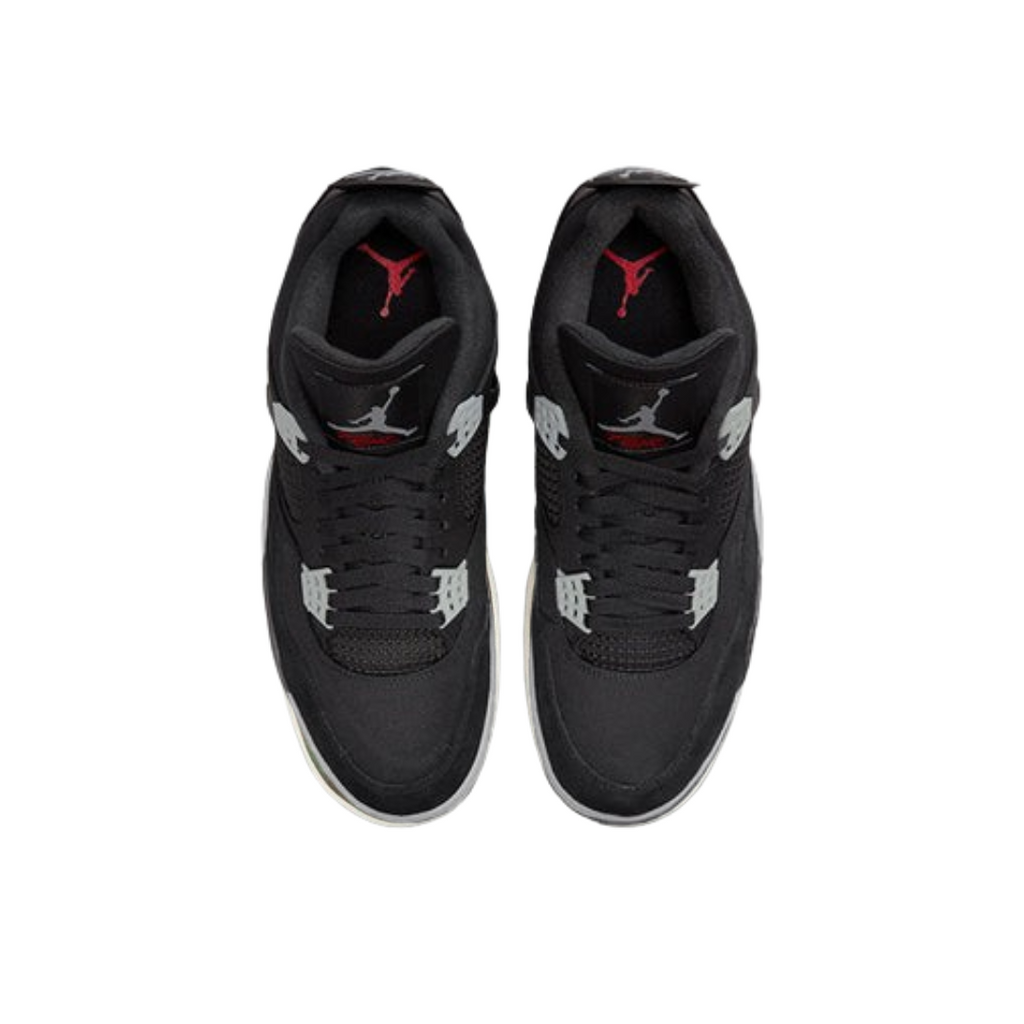 Air Jordan 4 Retro Black Canva