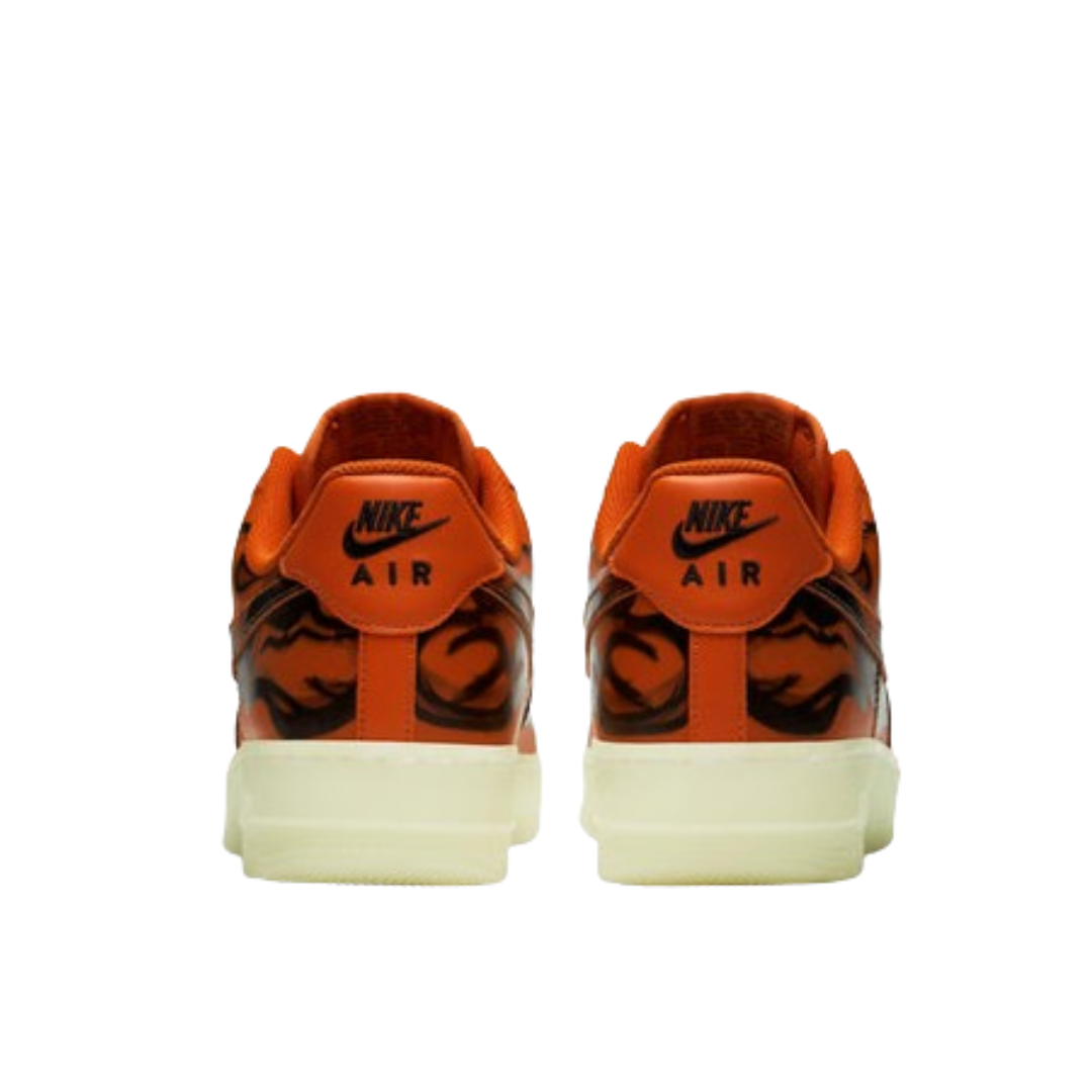 Nike Air Force 1 Low Orange Skeleton