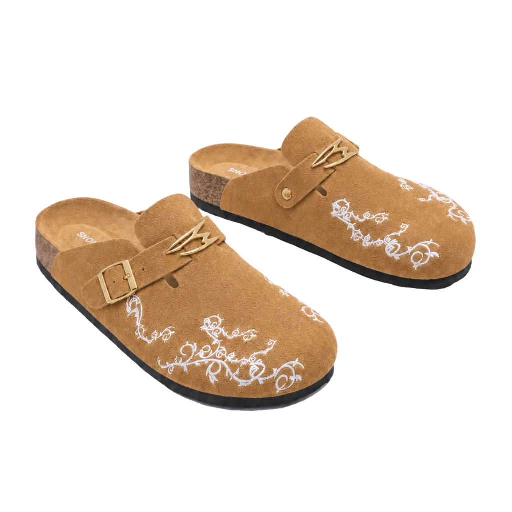 Noemotions Blossom Clogs Brown