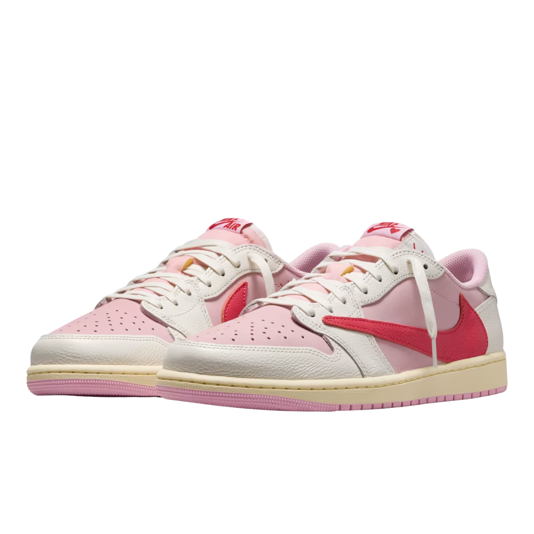 Jordan 1 Low x Travis Scott Shy Pink and Tropical Pink Pack Giveaway