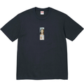 Supreme Prayer Card Box Logo Tee Navy