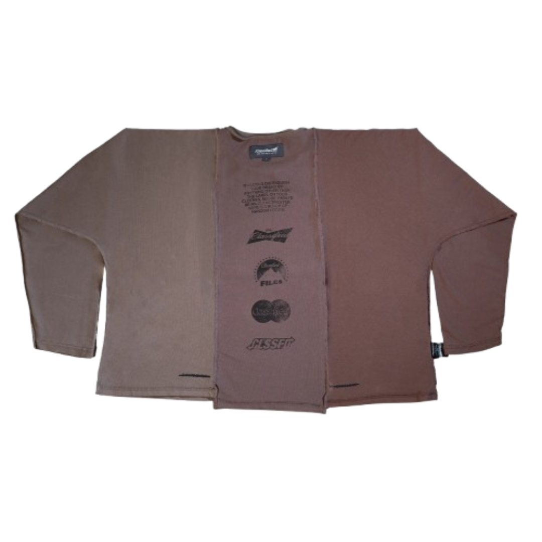 Classified Statemente Longsleeve Tee (Reversible)