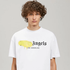 Palm Angels Spray Printed Logo Tee