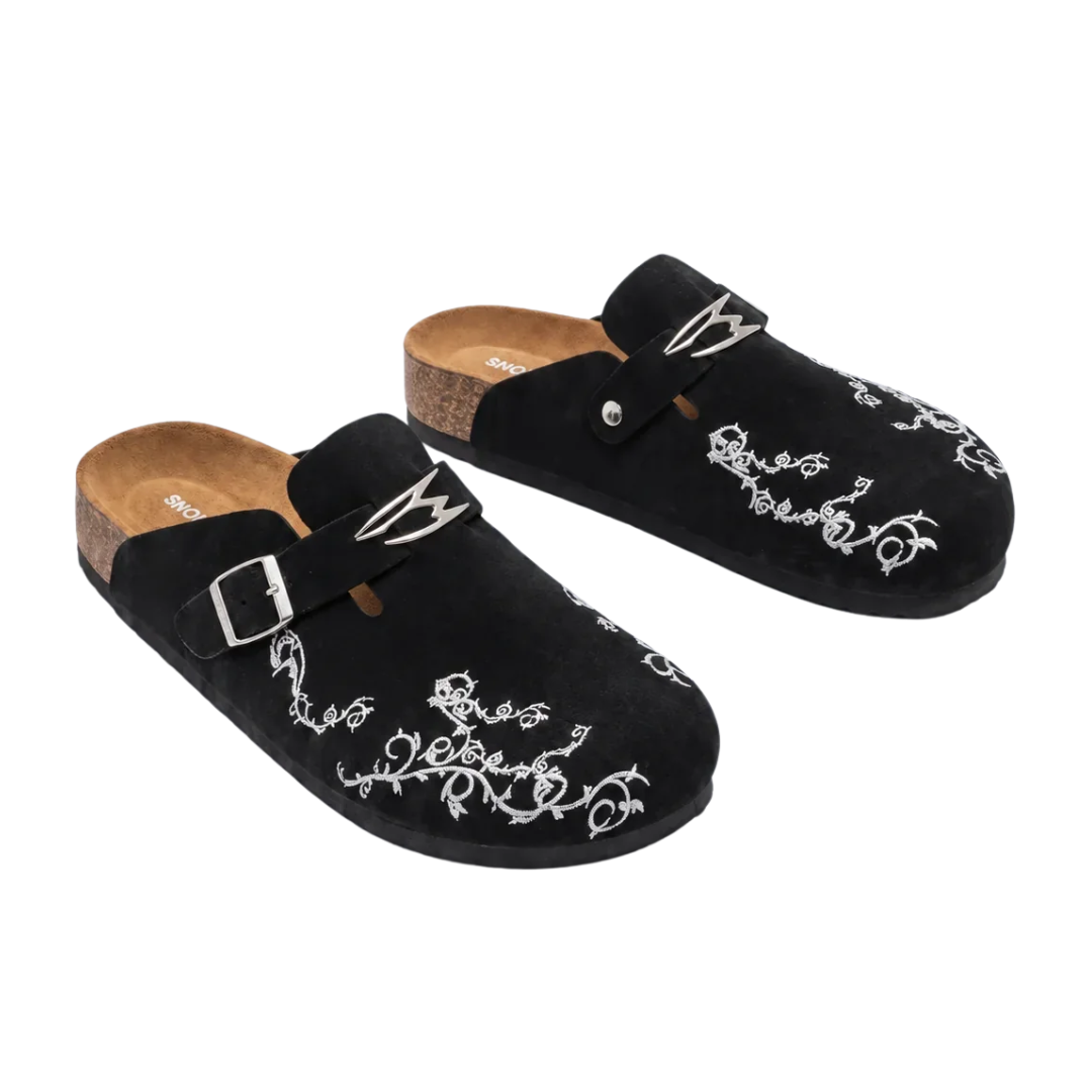 Noemotions Blossom Clogs Black