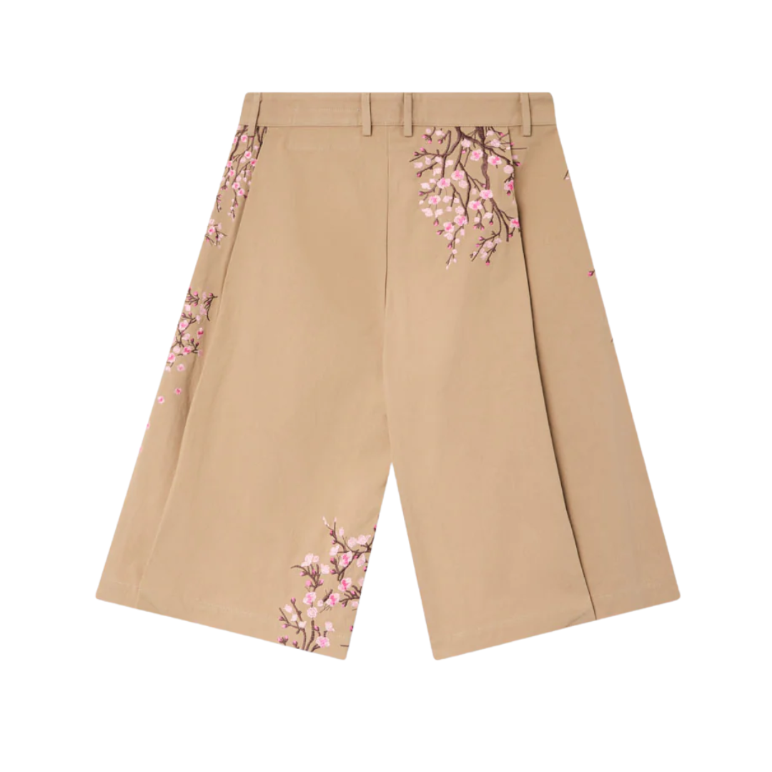 Noemotions Flower Jorts Brown