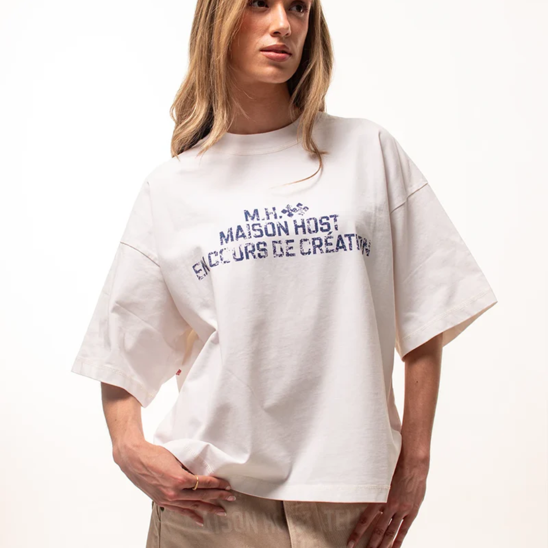 Maison Host Bienvenue Crest Tee