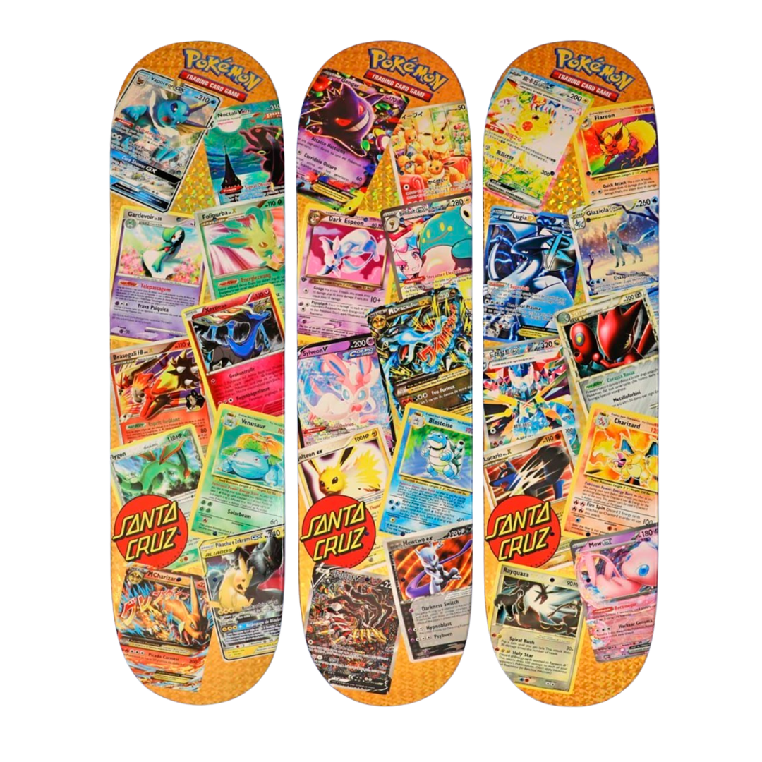 POKÉMON x Santa Cruz Blind Bag Skateboard Deck