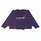 Classified Statemente Longsleeve Purple Tee (Reversible)