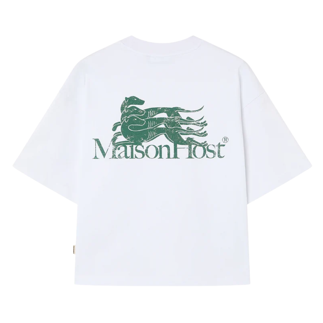 Maison Host Galgo White Tee