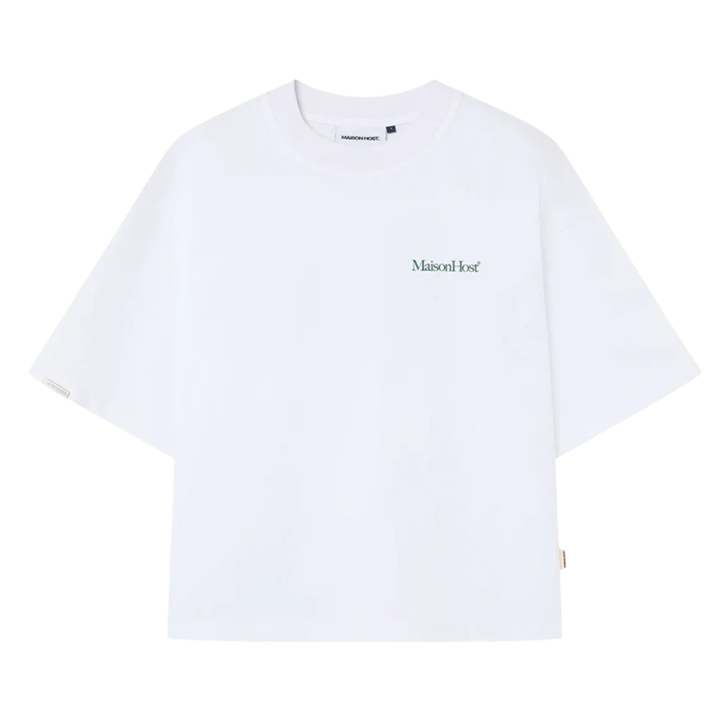 Maison Host Galgo White Tee