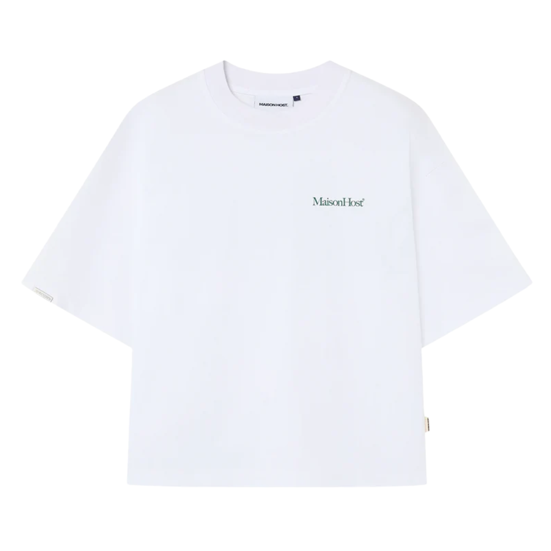 Maison Host Galgo White Tee